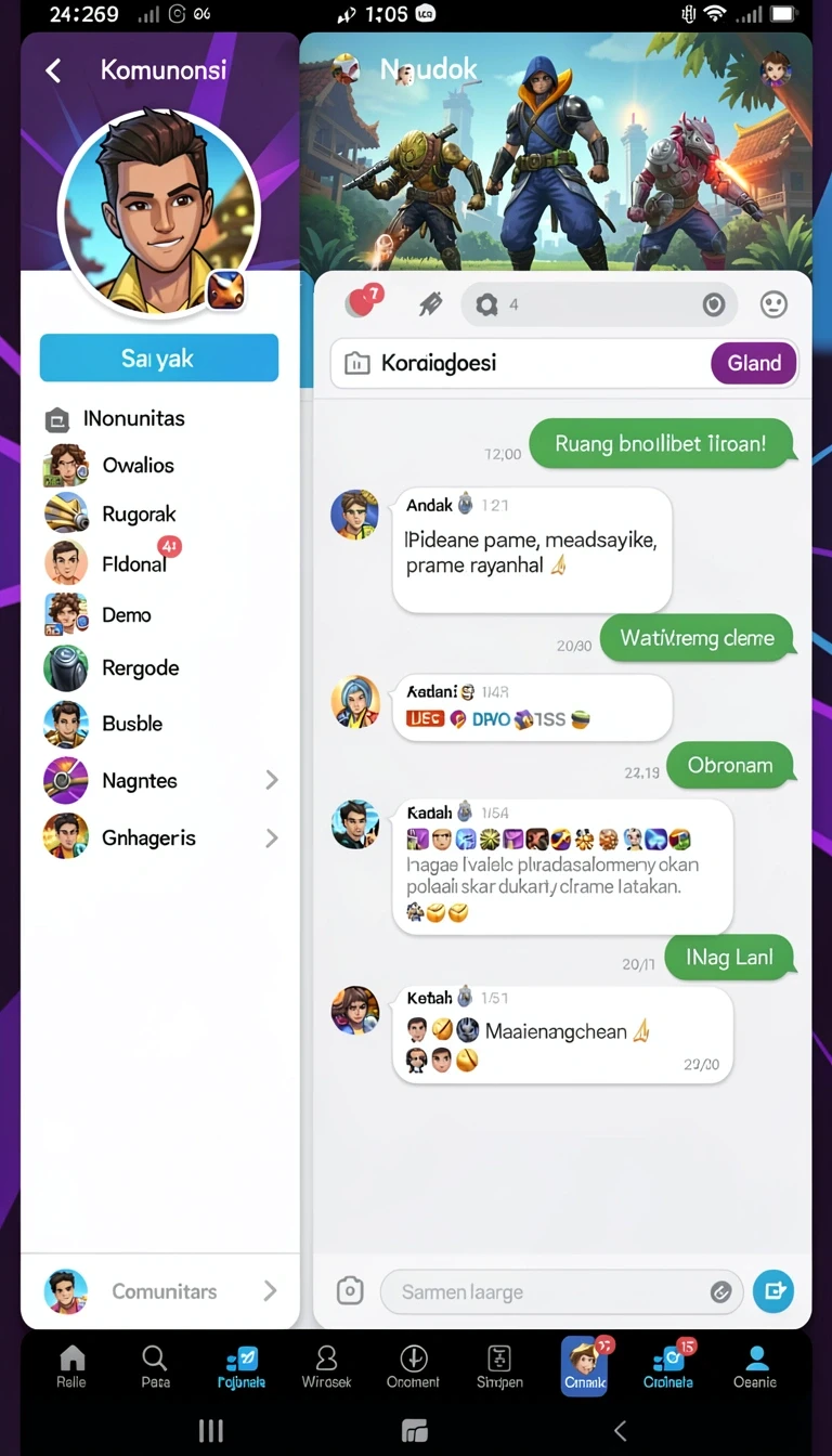Galeri pratinjau visual ohya777 build APK resmi terbaru